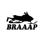 BRAAAP SLED - Vinyl Decal/Sticker - BRAPSports.com - Stickers & Decals