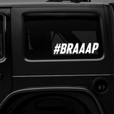 #BRAAAP TAGz! - Premium Vinyl Decal - BRAPSports.com - Stickers & Decals