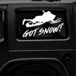 GOT SNOW? SLED ULTIMATE - Premium Vinyl Decal/Sticker - BRAPSports.com - Stickers & Decals