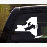 New York State Snowmobile Decal