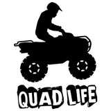 Utility ATV Quad Life - Vinyl Decal/Sticker - BRAPSports.com - Stickers & Decals